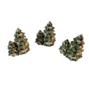 Summit Collection Ceramic Xmas Trees